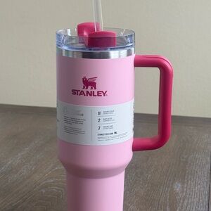 Stanley Pink Insulated Mug with Handle